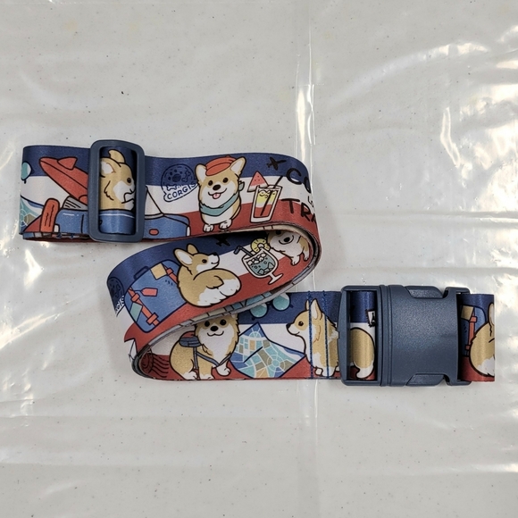 Corgi Travel Suitcase Luggage Straps - Picture 4 of 8